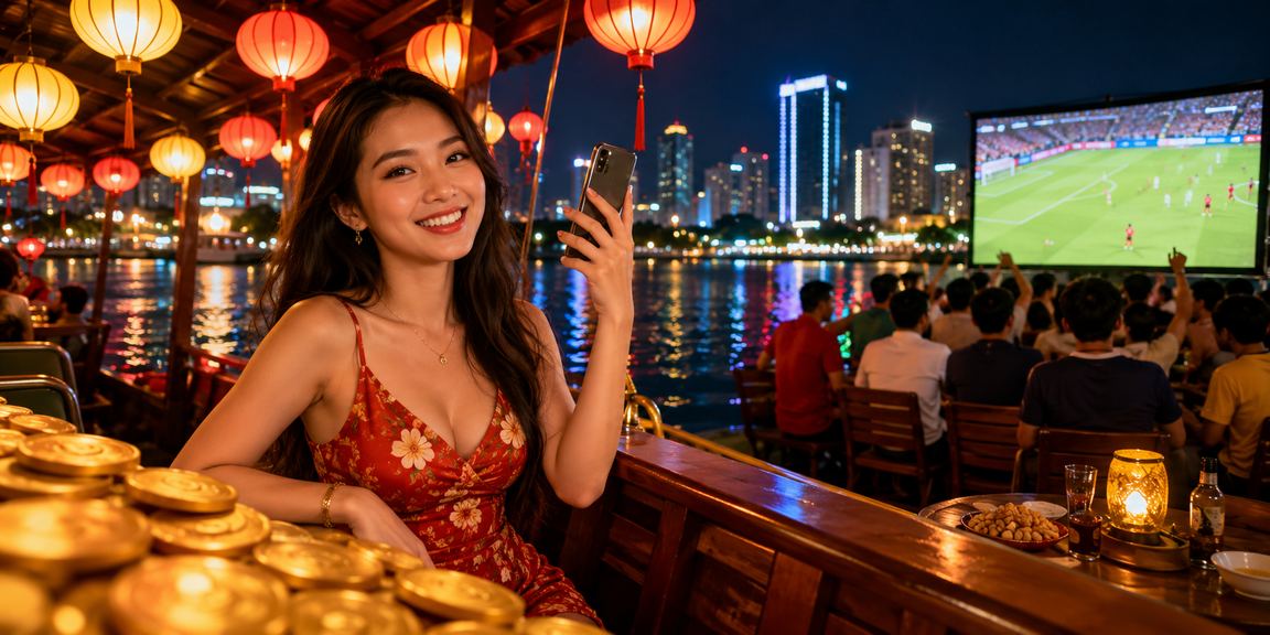Người dùng Hà Nội đặt cược bóng đá và nhận tiền thưởng buổi tối